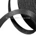 10 meters basketry - paper tape basketry - kraft paper tape - paper weaving basketry - TV22 black corrugated kraft paper
