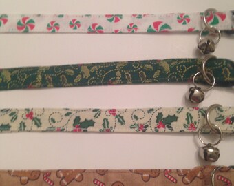 2017 Holiday Christmas Collection Cat Collar - Adjustable