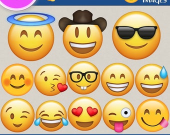 Emoji clipart, Emoji png, Emoji images, Smiley Face, emoji clip art, Emotions clipart, emoji smiley, Transparent Backgrounds, digital print
