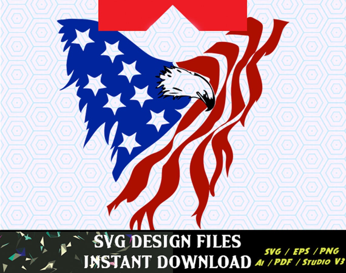 Free Free American Flag Eagle Svg 704 SVG PNG EPS DXF File