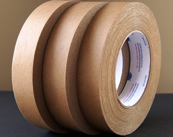 Kraft Paper Tape (1 Roll) . 1" wide x 60 yards (180 feet)