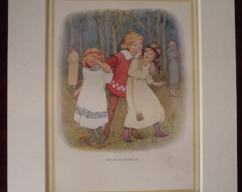 Original 1930's Edition 'Mother Goose Nursery Rhymes'