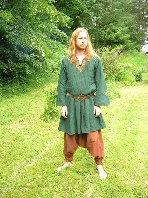 Viking Tunic Viking Fashion Medieval Clothing Forest Wear
