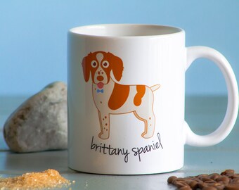 Brittany Spaniel Mug (boy)
