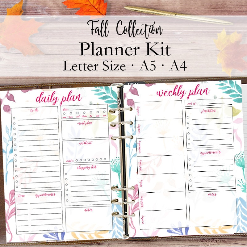 free planner download 2018