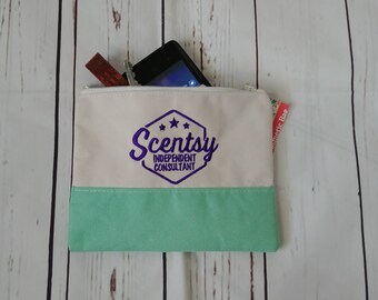 Authorized Scentsy Vendor Scentsy Makeup Case / Phone Case Clutch Bag- 3 colors to chose from
