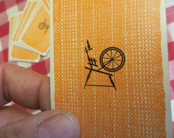 Avon Spinning Wheel Playing Cards, vintage w/ free ship