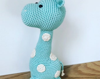 Crochet Gustov Giraffe - Handmade to order