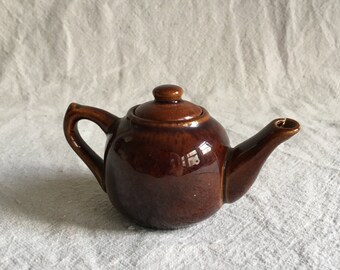 Vintage Miniature Ceramic Teapot