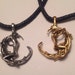 Woman Riding the Moon Charm/Nude Woman riding the moon/Moon Charm/Naked Woman on Moon/Woman on the Moon