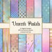Unicorn Pastel Watercolors Digital Paper, watercolour textures, unicorn digital paper, pastel backgrounds, pink printable scrapbook paper