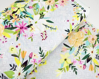 Remnants - Floral Grey from Blush & Blooms by Iza Pearl Design - BB281, BS282
