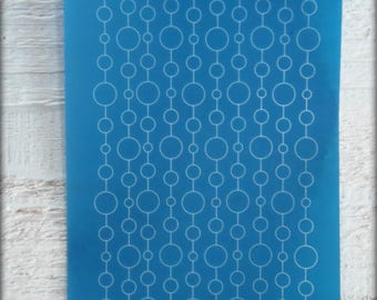 Silk screen for polymer clay
