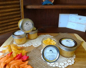 Lemon Sunshine Sugar and Salt Scrub Foot Scrub Hand Scrub