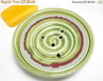 ON SALE Drainer Dish - Soap Dish - Soap Dish Drain - Draining Soap Dish - Draining Soap Holder - Soap Bar Dish - Soap Bar Holder - In Stock