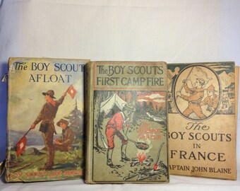 Vintage Boy Scout Books