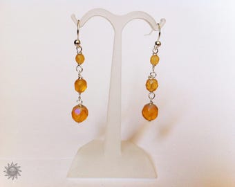 Yellow Swarovski Crystal set