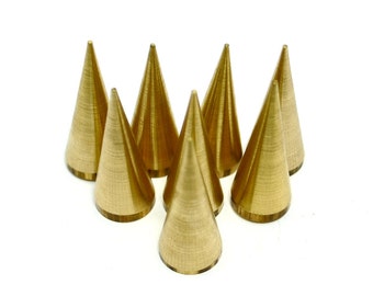 20 Pieces Raw Brass 10x25 mm Spike