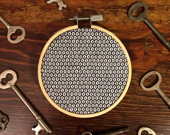 Geometric Gems Minimalist Cross Stitch