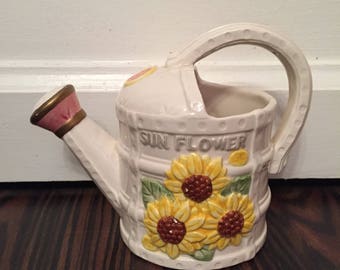 Fitz and Floyd Creamer Mixed Flowers 1993