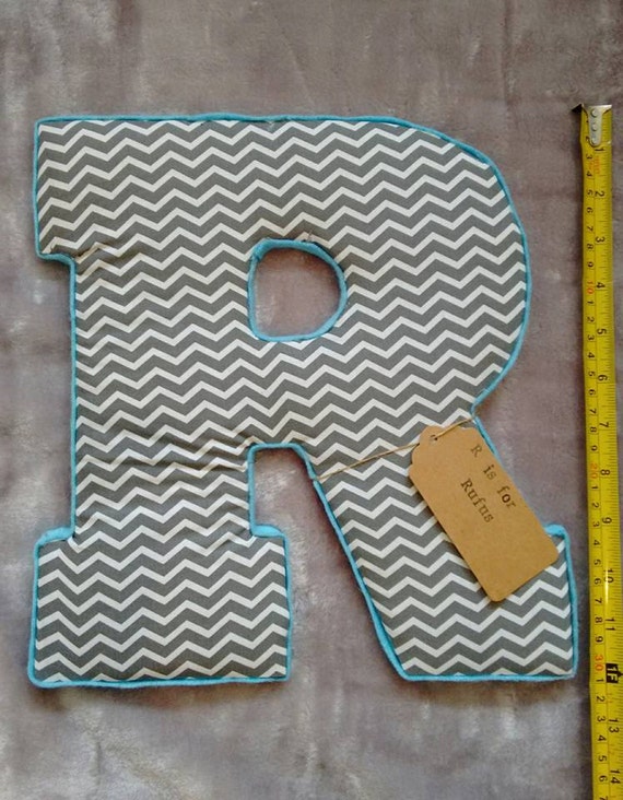 Personalised Large Fabric Letters