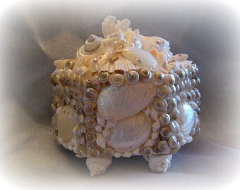 Pearly Seashell Treasure Box