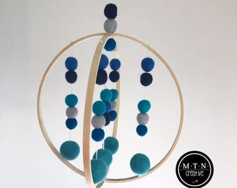 Orb Felt Ball Mobile