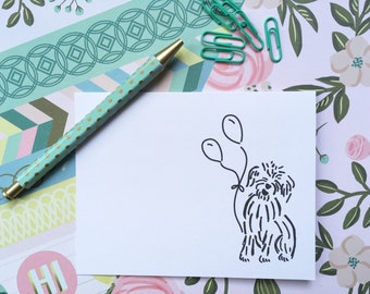 Adorable Mutt Birthday Card