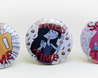 Adventure Time badges 1.2in