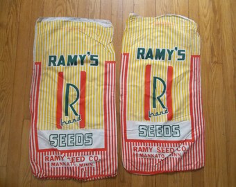 Vintage Feed Sacks Grain Sacks