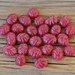 Natural Red Ruby Drop Beads. Jewelry Making. Natural Gems. Loose Beads.