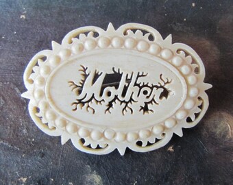 Mother Oxbone Brooch