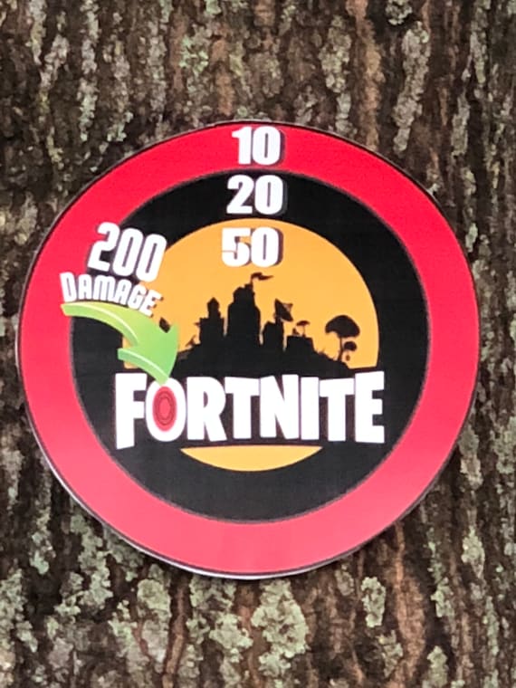 Fortnite Airsoft target Nerf target Fortnite shooting