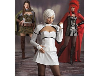 Simplicity 8201, Misses CosPlay Costume, New Uncut Sewing Pattern size 6-14, Role play, corset, Bolero, skirt, shrug, cape