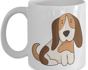 Cute Cartoon Beagle Puppy Mug