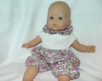 Doll bloomers, collar, heart-warmer 36 cm