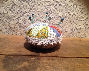 PIn Cushion with Decorative pins
