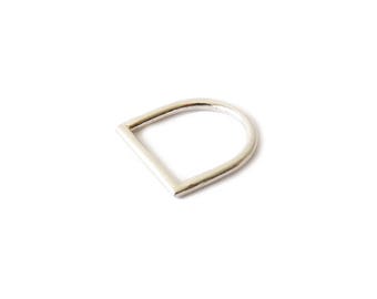Solar Collection - Ring - sterling silver contemporary jewelry abstract urban geometric minimal line stackable