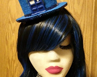 Doctor Who Inspired Mini Top Hat with TARDIS