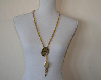 Karl Lagerfeld long necklace