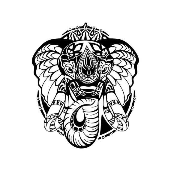 Download Layered Mandala Elephant Head Svg Ideas - Free Layered SVG ...