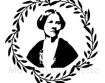 Susan B. Anthony Suffrage Ink Drawing