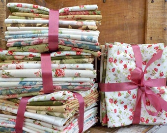 A Dozen Roses...12 fat quarter bundle...exclusive grouping