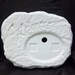 Bisque welcome stone (D-1756) u paint it.