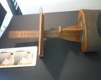 Stereopticon Stereoscope Keystone Model 40 Made in USA - View Master, Retro Very Good Condition - 1890s - camera lovers photographers decor