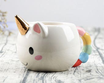 Kawaii Magical Unicorn Mug for Coffee and Milk