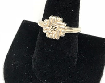 Vintage Sterling Silver 925 Size 9 Ring