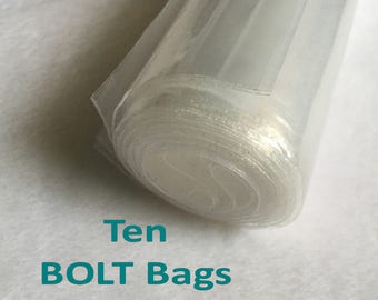 Clear Plastic BOLT Bags for Organizing Your Bolts of Fabric Sewing & Quilting Most Useful Tools