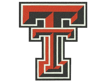 Texas Tech Embroidered Iron On Patch