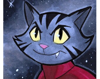 Dex-Starr Green Lantern Copic Marker Sketch Card